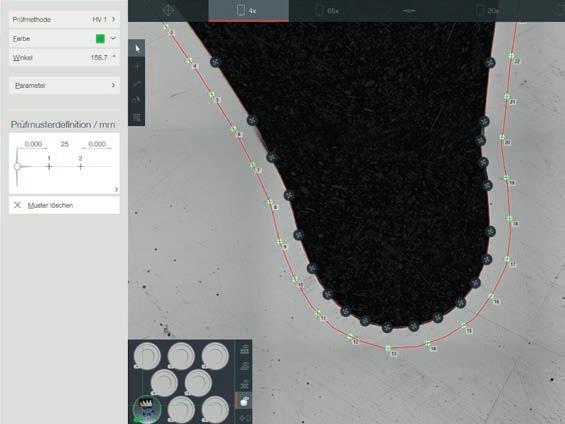SKENOVÁNÍ KONTURY / 4 ROZPOZNÁNÍ HRANY 5 Contour scan / Edge recognition IPC TECHNIKA / OTOČNÉ VNIKACÍ TĚLESO IPC-technique /