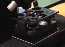 hardness testing: several progessions and samples are created and completed