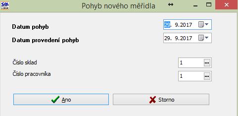 hodnot pro automatické