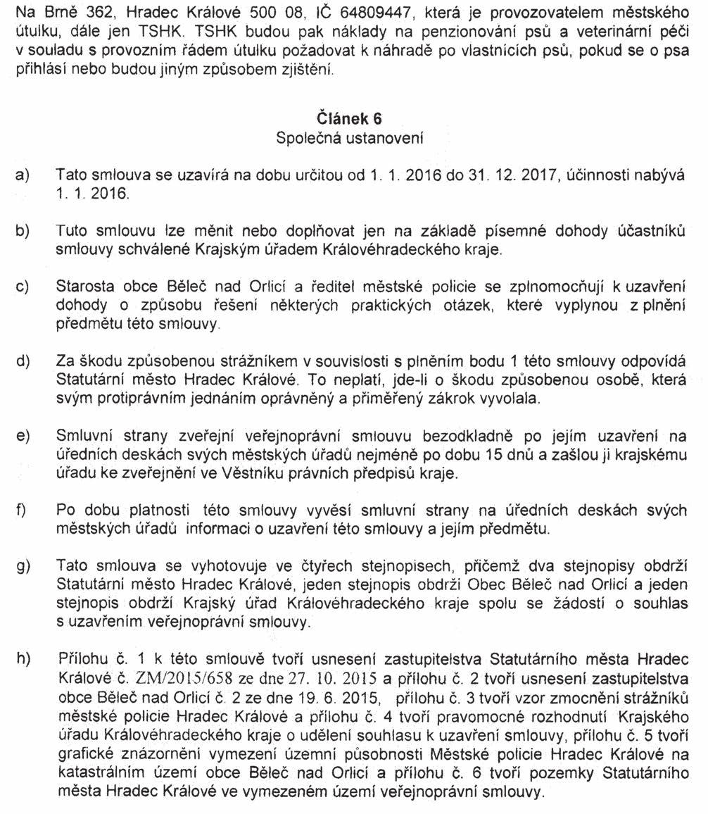 Částka 2/2016 Věstník právních předpisů Královéhradeckého kraje Strana 60 V Hradci Králové dne 19. 11.