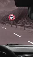 Adaptivní tempomat automaticky přizpůsobí rychlost jízdy tak, aby byla dodržena bezpečná vzdálenost.