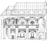 JiÏ nyní je ãást projektu pfied- 3D sken erbu nad vstupním portálem. Autofii: Trnûn, Zubáãová, Tich, Kalinová, FF UJEP 2016. Pfiíãn fiez kostelem. Autofii: Horák, Skalick, FF UJEP 2017.