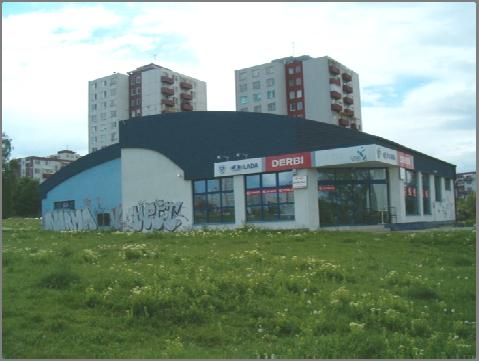 Nitra Mikovíniho 2 12 Obchodno-prevádzkový objekt v lokalite Klokočiny, postavený v roku 1999.