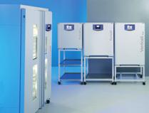 temperování, sterilizace DUROCELL sušárna s ochrannou vrstvou vnitřního prostoru EPOLONu 5* 125 VENTICELL sušárna 10* 250/300 STERICELL *** horkovzdušný sterilizátor 10* 250 VACUCELL sušárna s