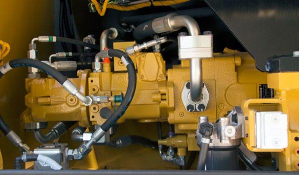 Hydraulický systém Rychlý, přesný, flexibilní Pro rychlé přemisťování materiálu potřebujete účinnou hydrauliku přesně takového typu, jaký nabízí řada F.