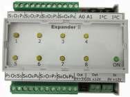 Trafo ovládání dmychadla Napájecí zdroj I/O modul Odesílání dat Vypnutí dmychadla Modul v provozu Relé sepnuto Ovládací tlačítka Expander Signalizační LED diody SIGNALIZACE PROVOZU Provoz ovládací