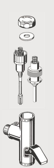 Náhradní díly tlakových splachovačů WC SCHELLOMAT