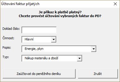 - Frmulář také bsahuje zaškrtávací ple Jen exprt d PDF, pr vtvření elektrnickéh dkumentu.