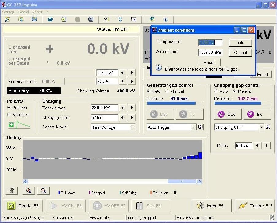 7-4 Prostředí programu GC 257 Impulse