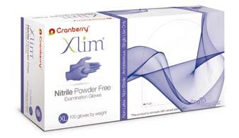 Nitrilové nepudrované rukavice (bezlatexové) Aqua extra jemné, lanolin + vitamín E, derma atest Extra jemné nitrilové rukavice poskytující vysoký cit v prstech.