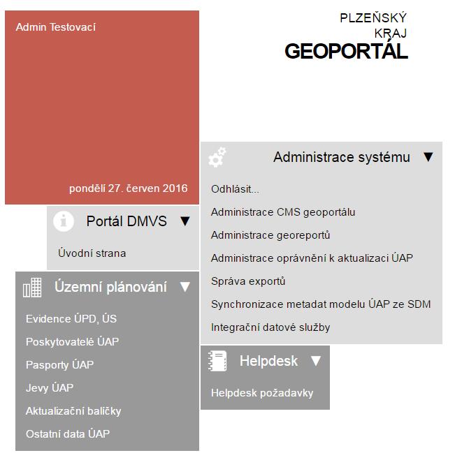 2.2 Aplikace územníh plánvání Aplikace služící k evidenci a prvádění některých prcesů v rámci územníh plánvání. Je slžena z tematických blastí, které bsahují vzájemně prvázané dílčí aplikace.