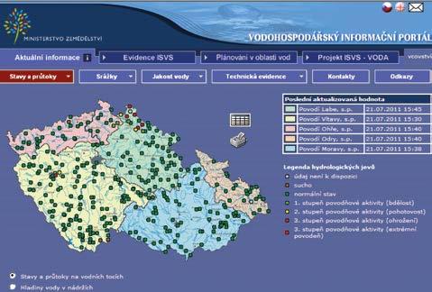 internetovými stránkami www.stavsucha.cz, jejichž smyslem je poskytovat aktuální informace o stavu sucha.