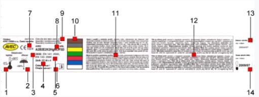 K polomasce AVEC S-97 je podle typu závitu dodáván široký sortiment filtrů s oblým závitem Rd 40x1/7"" (EN 148-1) nebo OZ 40x4 (GOST 876275).