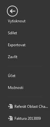 Počet souborů, které se v nabídce objeví, můžete ovlivnit. 1. Zadejte příkaz Soubor/Možnosti. 2. Přejděte na kartu Upřesnit. 3.