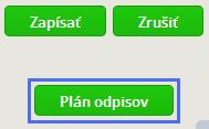 Prerušenie daňových odpisov Na záložke Prerušenie daňových odpisov sa zadávajú roky, v ktorých sa majú prerušiť daňové odpisy.