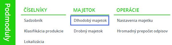 Dlhodobý majetok 2 Dlhodobý majetok 2.