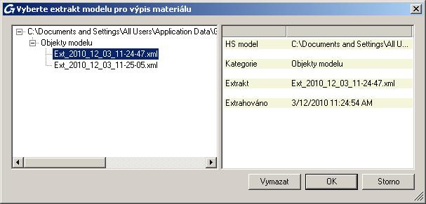 Obrázek 268: Editor šablon seznam dostupných šablon pro výpis materiálu Můžete vybrat Advance šablonu nebo uživatelé mohou definovat svoje vlastní šablony vytvořením ze stávající.