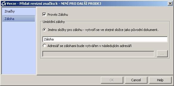 Výkresy lze vybrat, aby se jejich stav automaticky kontroloval. Pokud volba Automatická kontrola stavu není ve vlastnostech výkresu zapnuta, zmáčknutím Spustit kontrolu se stav výkresu zjistí.