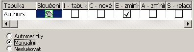 obsahuje sloupce, které nejsou v cílové databázi Zdrojové a cílové databáze mají různé sloupce (různou strukturu tabulek) se stejnými záznamy v polích Záznamy ve zdrojové a cílové databázi jsou