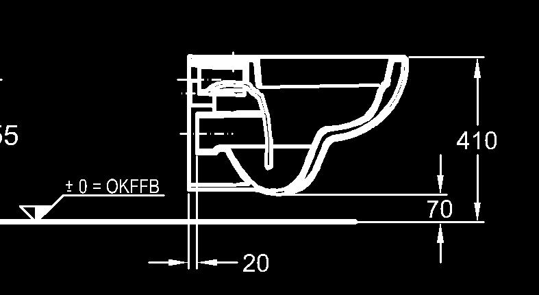 1 PLAN 4,5L 202170000 KeraTect 202170600 Závesné WC s hlbokým