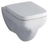 KeraTect 202150600 Závesné WC s plochým splachovaním, 6 l CE, EN