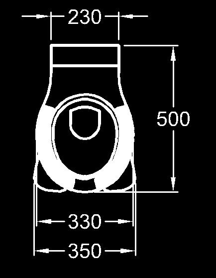 odporúčanú výšku hornej hrany 390 mm, výšku WC