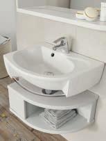 Koupelnový nábytek a umyvadla Rosa - litý mramor Korpus: Bříza Cappuccino Dvířka: Zrcadlo M 560/780 Zrcadlo M 780
