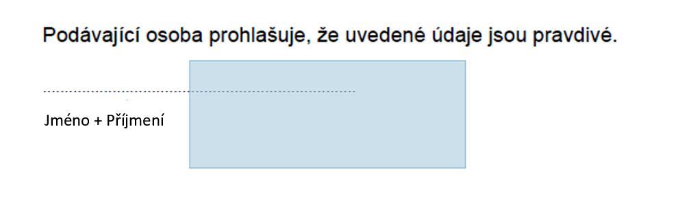 V případě, že nestanovíte místo pro vložení podpisu zobrazí se Vám tato informační hláška. Pak je nutné pro vložení podpisu opakovat postup uvedený v bodě 5. 6.