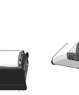 Vytáhněte zásuvku tiskárny ze DTCO. 1 Vložení role papíru 3. Vložte podle obrázku novou roli papíru a veďte ji přes vodicí váleček (1). 5.