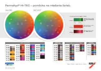 Pokroková technológia pre presné miešanie farieb.