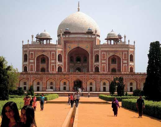 60 Asie Humájúnova hrobka INDIE INDIE Dillí druhé největší město Indie, Amber rezidence mahárádži, Ranthambore tygří rezervace, Taj Mahal monumentální pomník, Keoladeo indický národní park ve státě