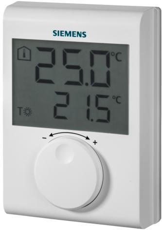 Prostorový termostat s LCD displejem RDH100.