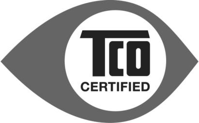 Displeje s označením TCO Certified 6 (Toto je překlad anglického textu Displeje s označením TCO Certified 6) Blahopřejeme Tento produkt má certifikaci TCO Certified pro ekologické informační