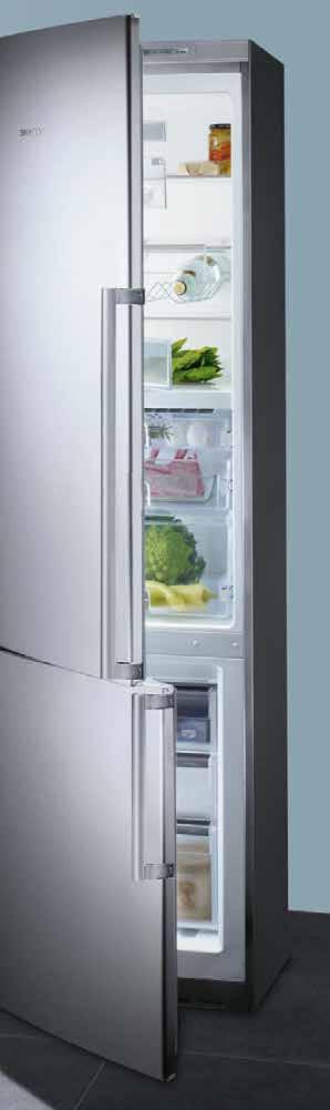 Naše lednice a mrazáky Vás nenechají chladnými. Vaše potraviny ano Chladicí spotřebiče od Siemens.