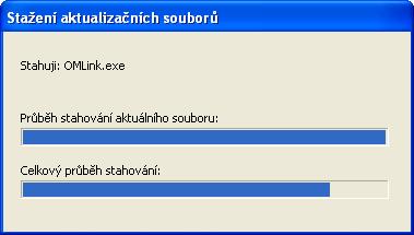 Další funkce 108 Po stažení nových souborů se aplikace OM-Link automaticky restartuje již s novými součástmi. 9.