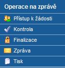 Nápověda - kdykoli v průběhu vyplňování MZ nebo ŽoP může příjemce kliknout na tento odkaz.