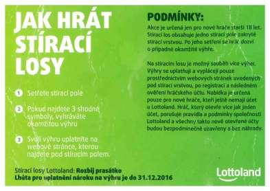 vyzvednout na stránkách www.loszdarma.com 82 obrázek 6-2. obrázek 6-2: Stírací los distribuovaný firmou Lottoland do poštovních schránek v ČR Zdroj: archiv NMS 6.2.4 Match-fixing Dalším typem primární trestné činnosti související s hazardním hraním je ovlivňování výsledků a průběhu sportovních zápasů, tzv.