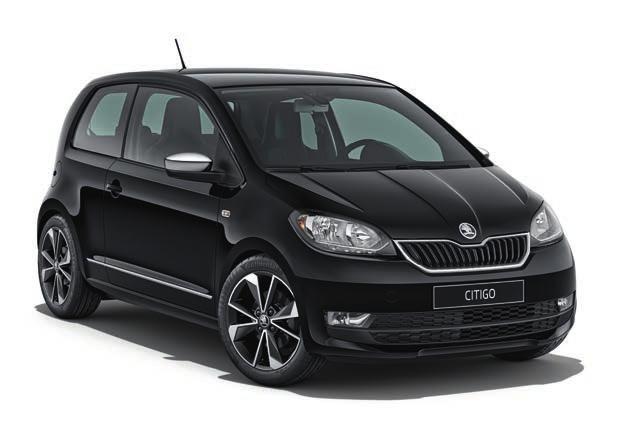 8 9 SPORT & DESIGN ŠKODA CITIGO je malé auto, které se perfektně hodí do úzkých