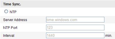 1. Vstupte do rozhraní Time Settings: Configuration > Basic Configuration > System > Time Settings Nebo Configuration > Advanced Configuration > System > Time Settings Obrázek 5 2 Nastavení času 2.