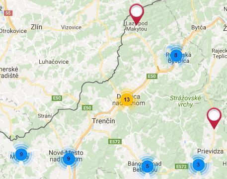 - 26-4.4 Dodávatelia automobilového priemyslu vo VÚC Trenčín V Trenčianskom kraji pôsobí 48 dodávateľov, pričom za najväčšieho dodávateľa sa považuje spoločnosť Continental Matador Rubber, s.r.o. s tržbami za rok 2015 vo výške 890 611 tis.