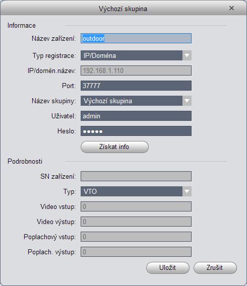 8. Nastavení jednotky v programu KVMS Pro 8.1. Přidání jednotky do programu KVMS Pro Jednotka CP-UNB-CP21M může spolupracovat s programem KVMS Pro v režimu recepce.