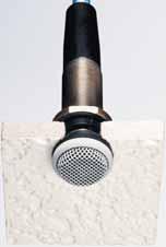 #52 engineered sound ES945W mikrofony boundary ( PC 309-MC 230 ) ES945 Všesměrový kondenzátorový boundary mikrofon, fixní náboj Pro montáž na stůl nebo strop (maximální tloušťka panelu je 45 mm),
