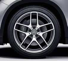 pneumatikami 235/45 R 19 754 5dvoupaprsková kola AMG z lehké slitiny, lakovaná v barvě šedá titanium,