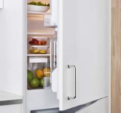 CHLADNIČKY A MRAZNIČKY Typy Vestavné Pokud chcete kuchyni s jednotným vzhledem, instalujte chladničku s