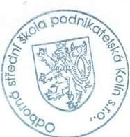 ODBORNÁ STŘEDNÍ ŠKOLA PODNIKATELSKÁ KOLÍN s.r.o.
