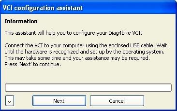 Konfigurace Bluetooth viz kap. 5.2.5 5.2.2 AUTOMATICKÁ KONFIGURACE VCI POMOCÍ VCI CONFIGURATION ASSISTANT Pokud konfigurujete program na počítači s operačním systémem Windows 7, 8.