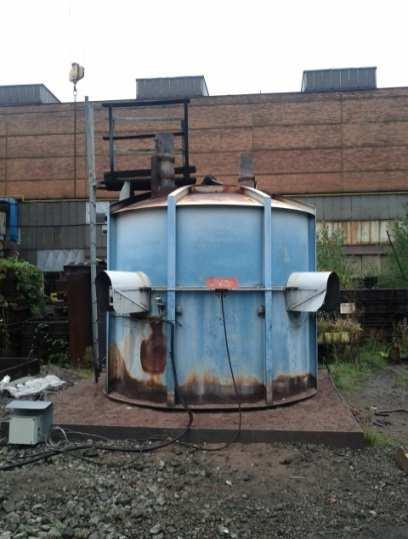 chladící ventilátory řízené frekvenčními měniči, - odtah novým komínem 600 mm, - měření plynu i elektro, - produkce válce (válcovací stolice), na stoličkách, bez roštů.