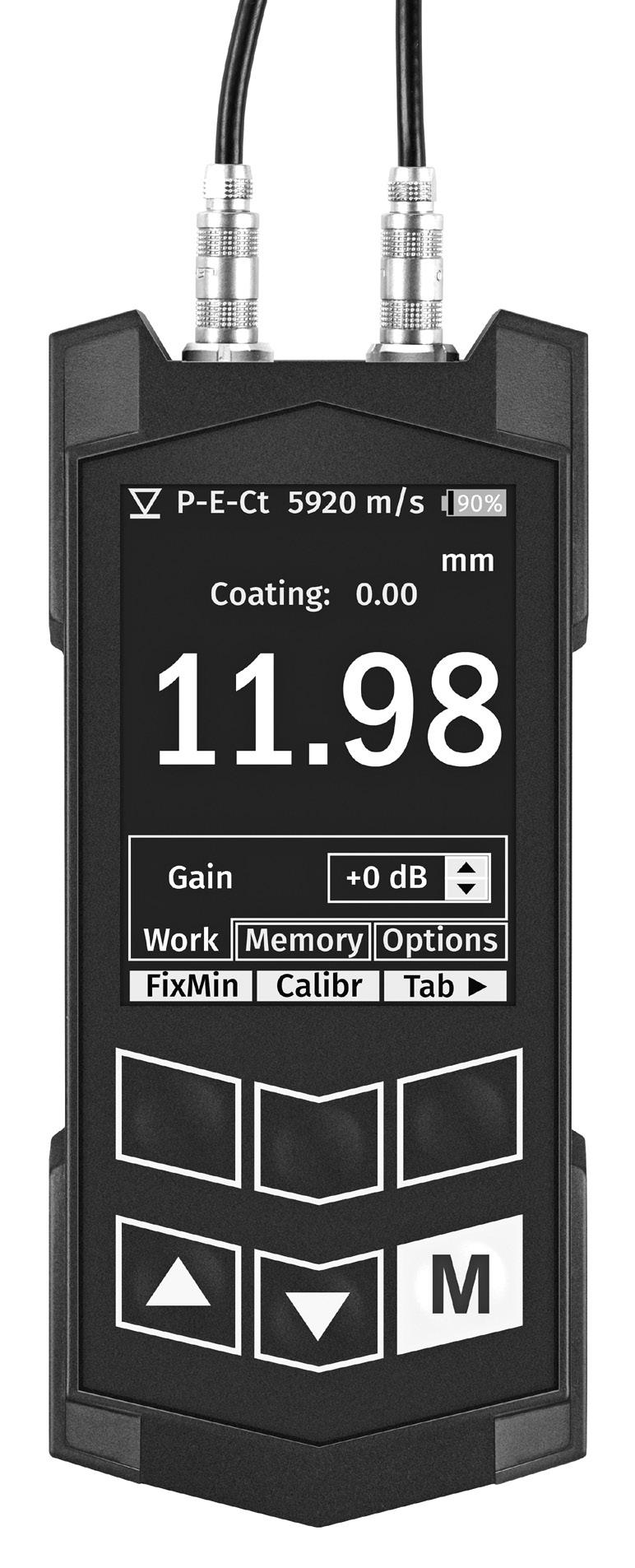 ULTRAZVUKOVÉ TLOUŠŤKOMĚRY KOVŮ ULTRASONIC THICKNESS GAUGES FOR METAL THICKNESS MEASUREMENT B6-C ULTRAZVUKOVÝ TLOUŠŤKOMĚR S A-SKENEM A B-SKENEM URČENÍ Měření tloušťky výrobků z kovů a jejich slitin