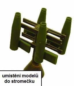 Sestavy více modelů do tzv. stromečků Modely drobných odlitků se sestavují do sestavy nazvané stromeček, kde jsou spojeny jednotlivými vtoky a vtokovou soustavou.