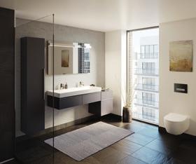 20 KÚPEĽŇOVÉ SÉRIE Pri vývoji funkcií a dizajnu kúpeľňového nábytku, toaliet a umývadiel
